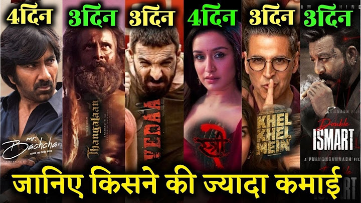 Stree 2 vs Khel Khel Mein Box Office Collection, Thangalaan, Double Ismart, Mr Bachchan, Vedaa,