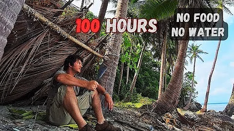 I SURVIVED 100 Hours on a DESERTED ISLAND | NO FOOD NO WATER | Survival Challenge | Ep.1 - DayDayNews