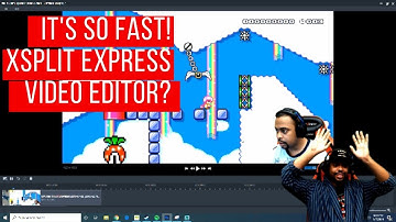 Fastest Video Editor?! - XSplit Express Video Editor Overview