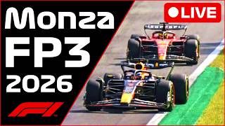 🔴F1 LIVE - Italian/Monza GP FP3 - Commentary   Timing