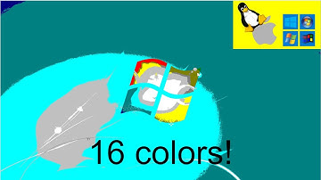 Windows 7 in 16 colors?!
