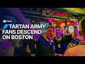 Tartan Army takes over Boston ahead of Scotland's opening match