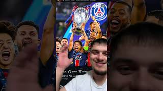 PSG Win The Champions League Without Mbappé #psg #championsleague #ucl #parissaintgermain #mbappe