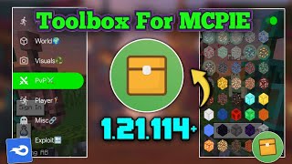 ToolBox Mod Menu for Minecraft PE 1.21.114 – All Tools Unlocked (Android/iOS)