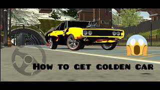 how make car I'n Golden color in car parking multiplayer