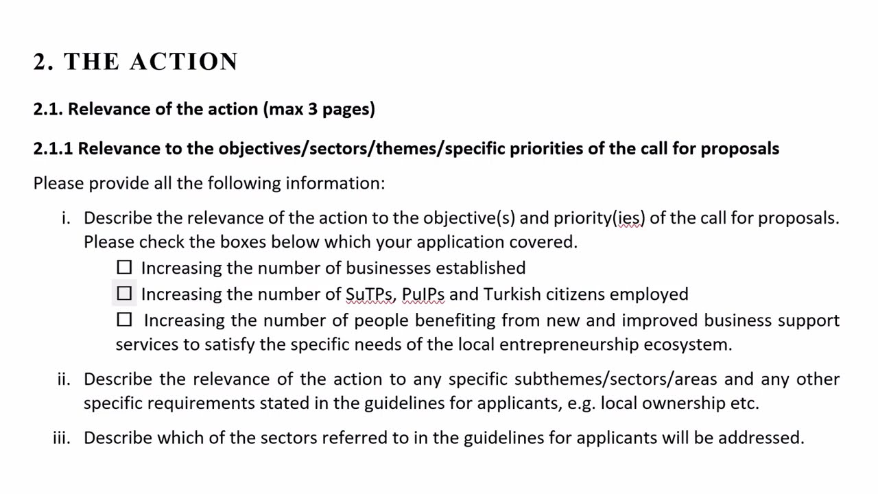 ENHANCER PRO Ortak Kullanım Tesisleri Hibe Programı Başvuru Formu Videosu