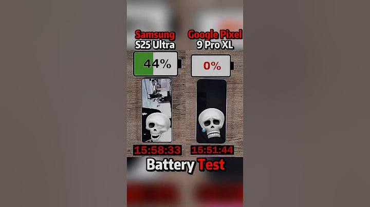 SAMSUNG S25 ULTRA VS GOOGLE PIXEL 9 PRO XL BATTERY 🔋 TEST?