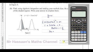 WMA13 IAL (Edexcel) P3 Oct 2021 Q10 Trigonometric Identities & Integration of Trig Functions