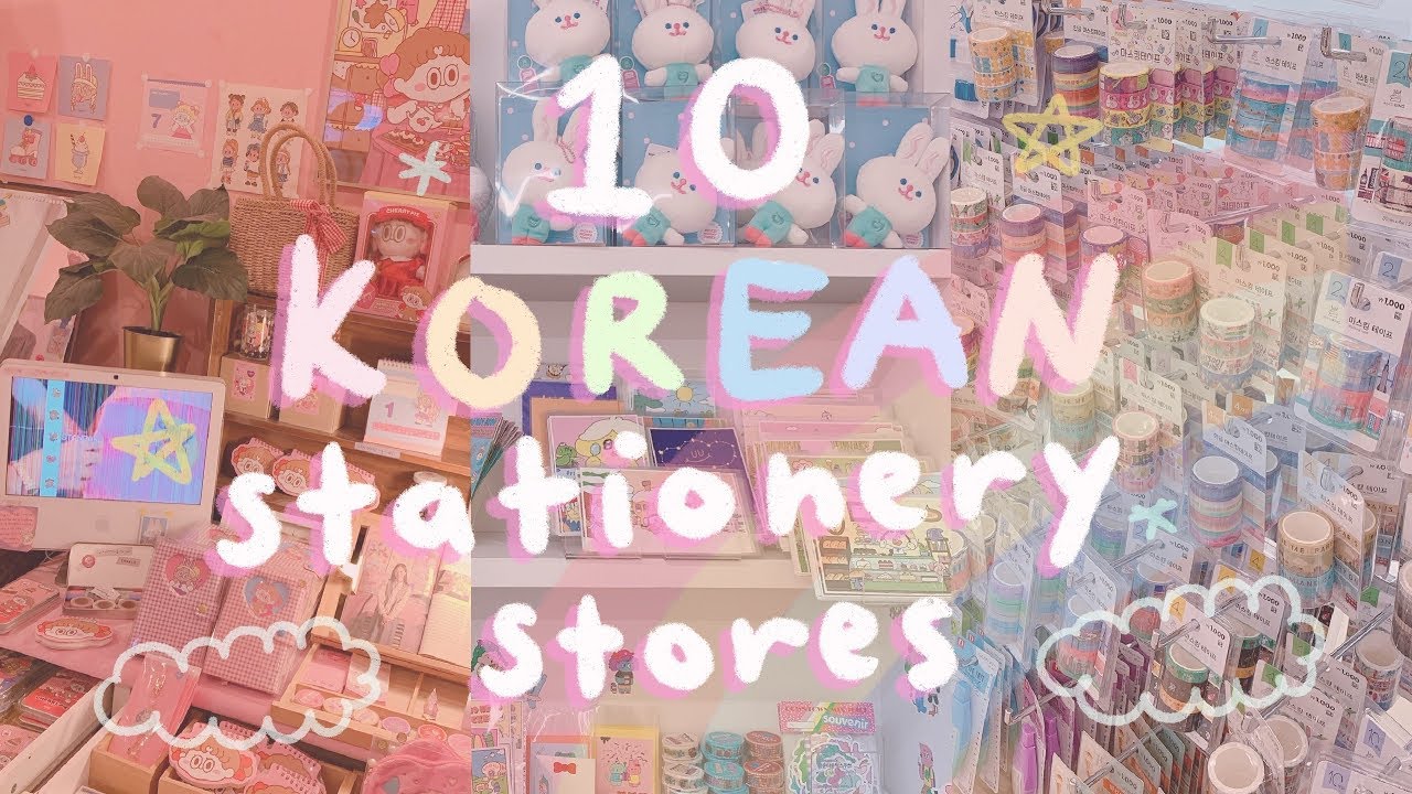 Where to buy Korean stationery and school supplies online