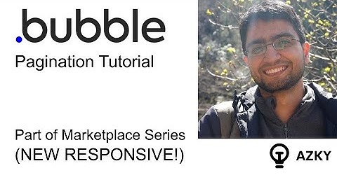 How to implement pagination (Next/Back buttons) in your bubble.io app