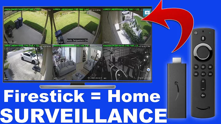 Gör din Firestick till ett hem-bevakningssystem | Lägg till dina IP-kameror på din Firestick gratis