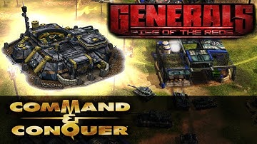 🔴C&C Generals Rise of the Reds | ECA vs Russia Hard AI | Volcanic Island