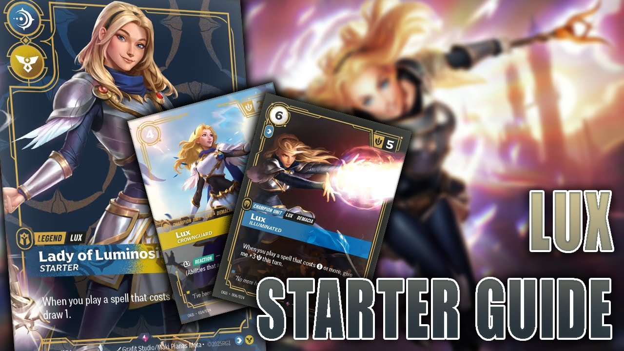 Sp Lux Riftbound Lux is the CONTROL PROTOTYPE || Lady of Luminosity Legend Breakdown ...