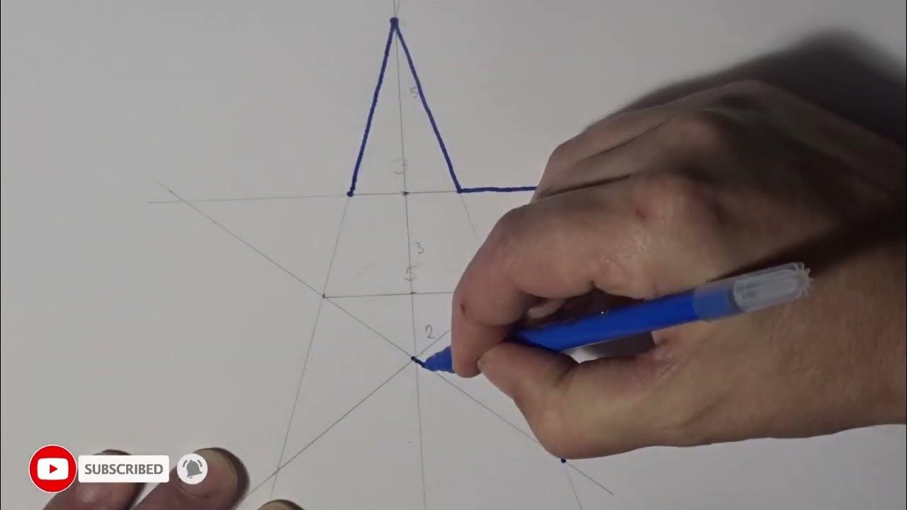 how-to-draw-a-perfect-star-step-by-step-easy-youtube