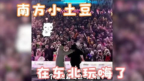 南方小土豆勇闯哈尔滨，果然东北冬天最好玩的就是南方人 - 天天要闻