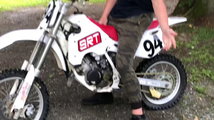 How to bump start a dirt bike