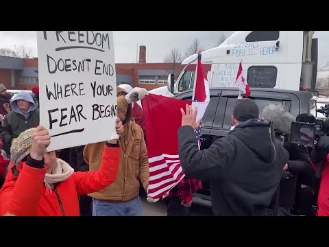 Justin Trudeau promises Joe Biden quick action on blockades