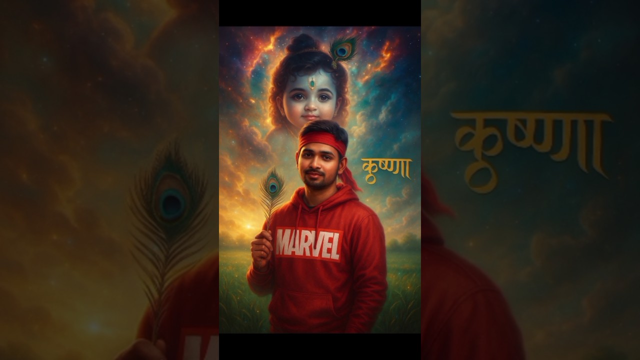 🔥Viral Janmashtami Photo Editing with ChatGPT Prompt! 🦚! Chatgpt photo editing janmashtami 