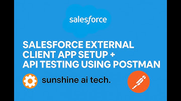 Salesforce External Client App Setup + API Testing Using Postman