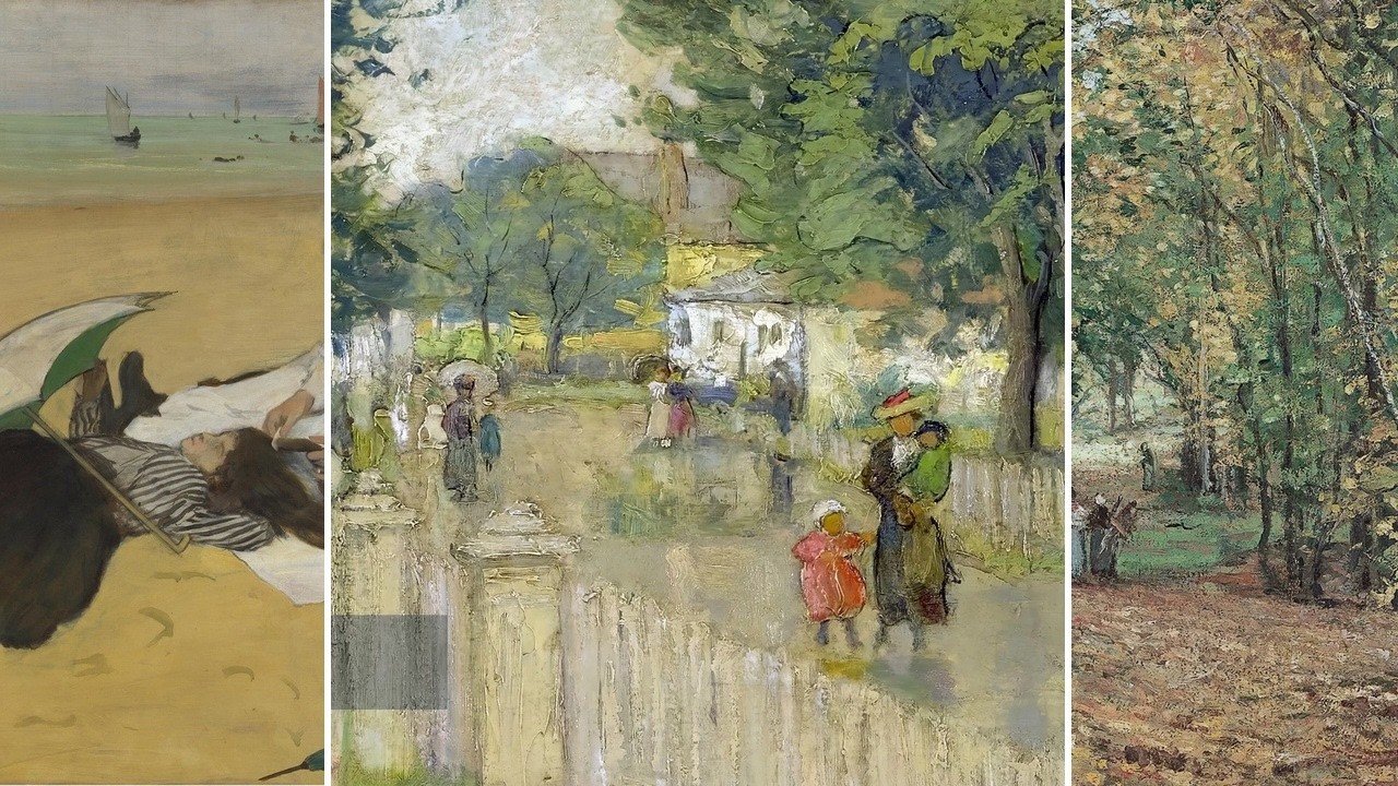 Impressionist Art TV — Silent Art Gallery · September 21 Afternoon | After the Rain… & others
