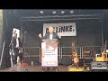 Oskar Lafontaine im Bundestagswahlkampf in Oldenburg