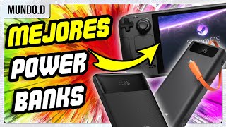  MEJORES powerbanks para STEAM DECK, Asus ROG Ally... - GUÍA de compra