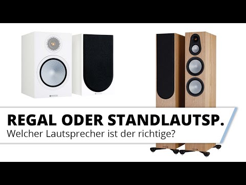 Regal- vs. Standlautsprecher - Die Unterschiede!