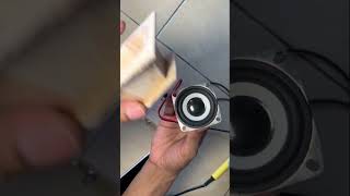 Cek sound horn dds mini #miniatursoundsystem