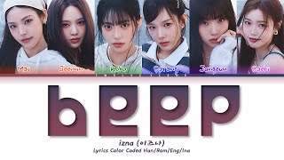 izna (이즈나) - 'BEEP' [Color Coded Lyrics] Sub Indo