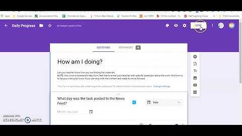 Embedding Google Forms in Brighspace
