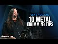 10 Metal Drumming Tips by Gene Hoglan (FULL DRUM LESSON)