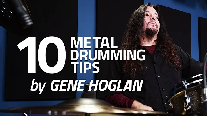 10 Metal Drumming Tips by Gene Hoglan (FULL DRUM LESSON)