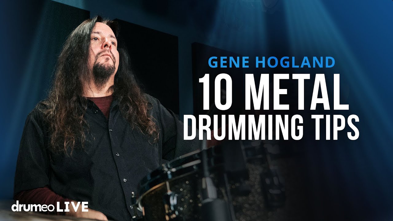 10 Metal Drumming Tips Gene Hoglan YouTube