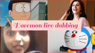 Doremon cartoon characters live dabbing 2022/Doremon ki real voice