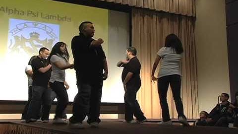 Multicultural Greek Council Step And Stroll Alpha Psi Lambda