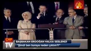 Erdoğan soruyor: Şimdi ben buraya neden çıktım