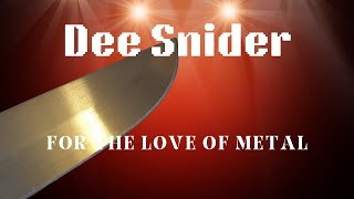 Dee Snider  -  For The Love Of Metal  -  Lyrics In Video