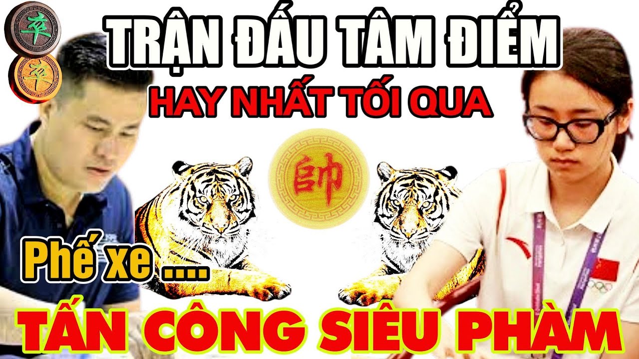 CTV- Lại Lý Huynh có trận cờ xuất thần trước mỹ nữ TQ, phế xe tấn công siêu phàm