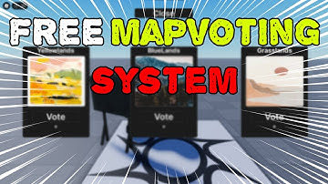 *FREE* ADVANCED MapVoting System Roblox Studio!