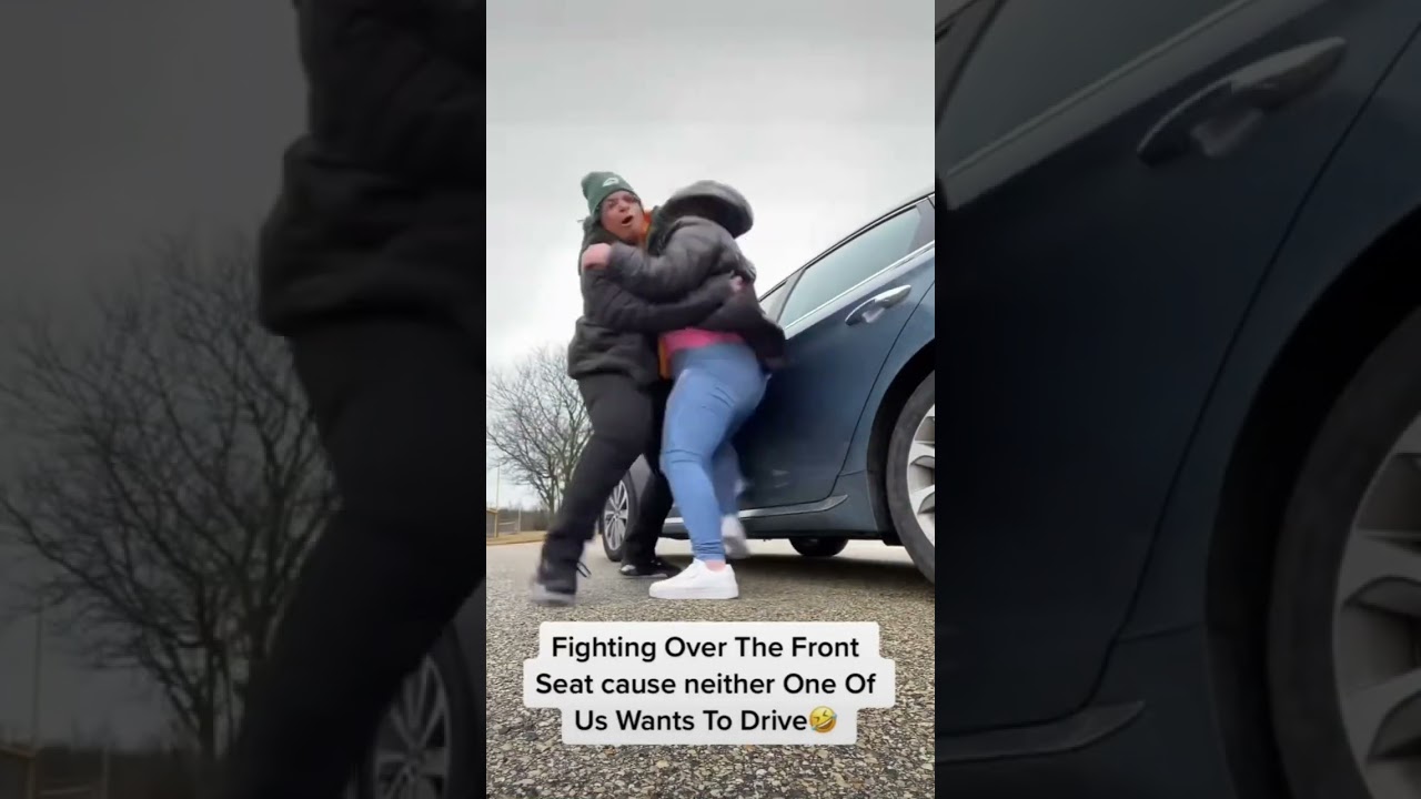 ￼😤 Fighting over the front seat all the Time! 