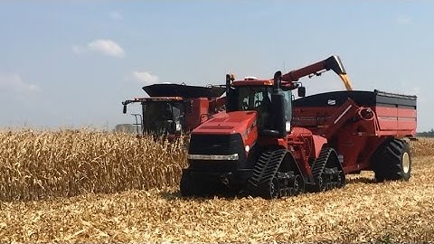 Case IH 550 Quadtrac & 8240 - Farm Progress Show 2015