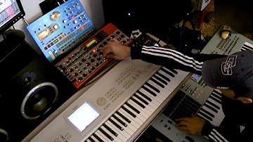 System setup  (Yamaha motif XS as a Master and sequencing )