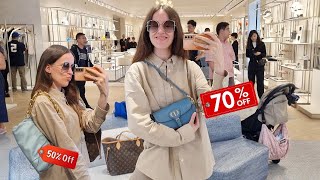 70% OFF NEW BAGS 🔥 INSANE LUXURY SHOPPING VLOG at BICESTER VILLAGE | DIOR, GUCCI, FENDI, BOTTEGA etc