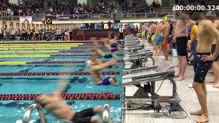 2018 Miac 4X50 Medley Relay Finals