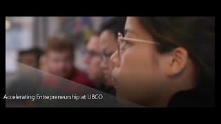 Accelerating Entrepreneurship at UBCO