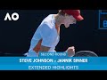 Steve Johnson v Jannik Sinner Extended Highlights (2R) | Australian Open 2022