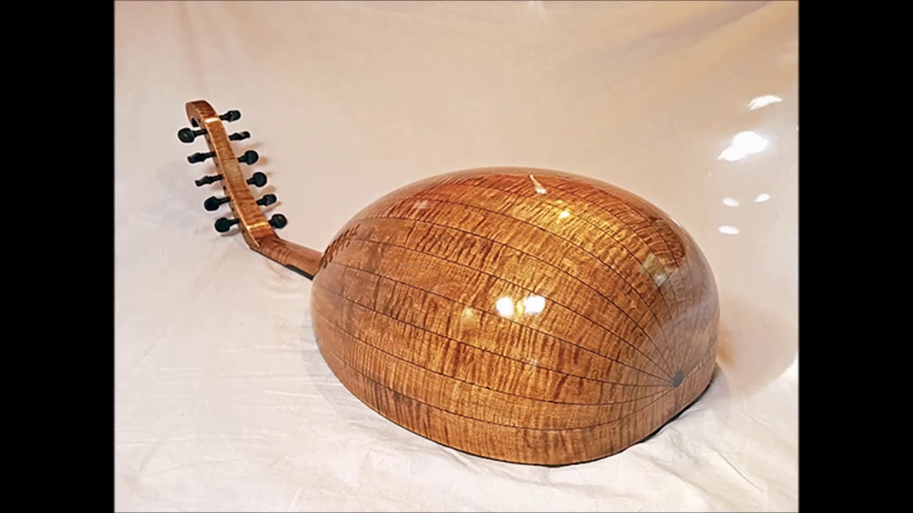 Flamed maple oud construction 2017 / Moroccan oud YouTube