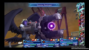 DIGIMON STORY CYBER SLEUTH Leopardmon Boss Battle