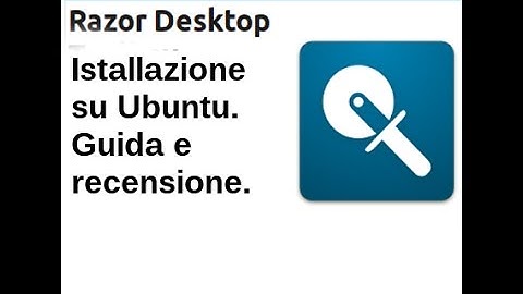 Installare su Ubuntu Razor-Qt Desktop