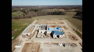 New Elementary School Wall Construction Update: Drone Footage March 28, 2026